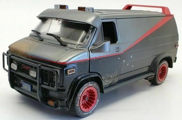 Iconic 1983 GMC Van The A-Team 1:24 Diecast Model Car